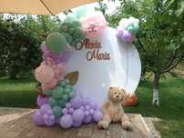 Aranjamente baloane botez,majorat,nunta,gender reveal,aniversare