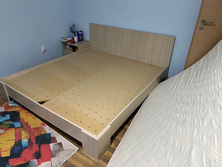 Pat cu saltea Dormeo 180 cm