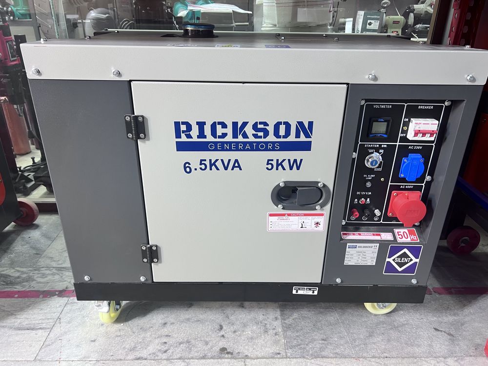 Генератор дизель RICKSON 5,5кВт дизельный 380В