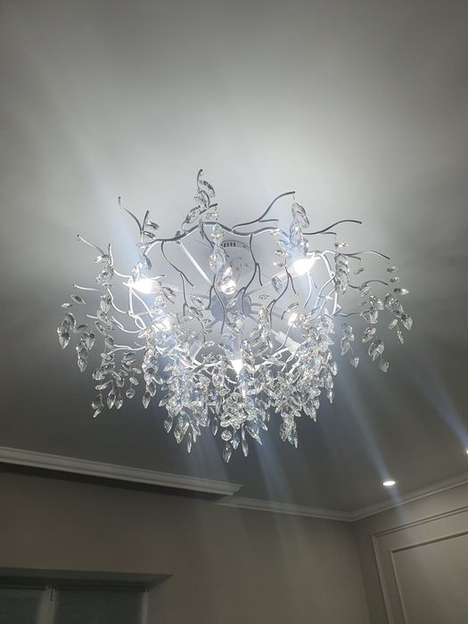 Установка люстр!!!