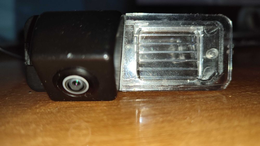 Cameră marșarier tip lampă număr VW, Skoda, Seat, Audi