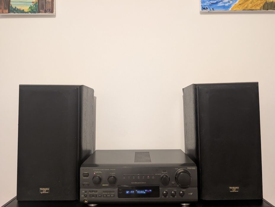 Sistem Hi-Fi Technics – Amplituner SA-AX720 + Boxe Technics SB-CS65