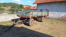 Remorca tractor mig împrăștiat gunoi
