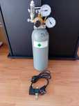 Sistem CO2  acvariu butelie 2L reductor  doua ceasuri și electrovalva