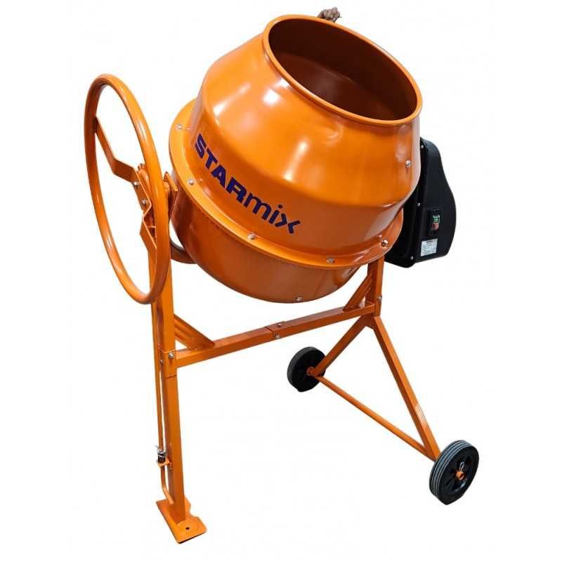 Betoniera 180 litri STARMIX 650W bobinaj cupru , coroana de fonta