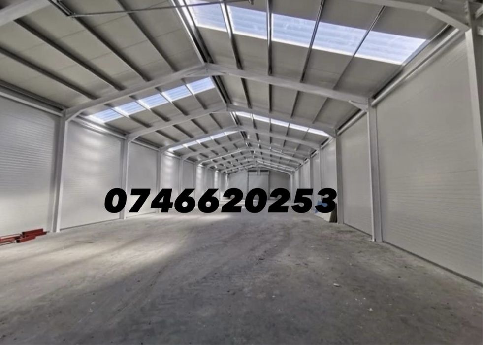 Hale si structuri metalice la preturi incepand cu 35€/mp