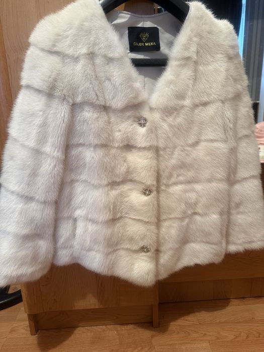 Натуральный норковая шуба