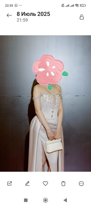 Продам платье б/у