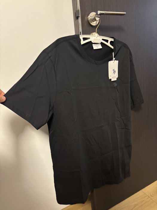 Tricou barbati U.S.Polo Assn.Marimea M,nou,nepurtat,culoarea neagra