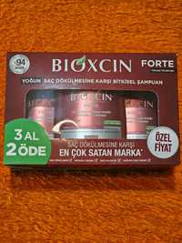 Bioxcin шампоан против силен косопад промо комплект 3х300мл