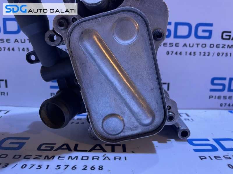 Carcasa Filtru Ulei Termoflot Radiator Ulei Fiat Doblo 1 1.3 JTD 2004 - 2010 Cod 55197216