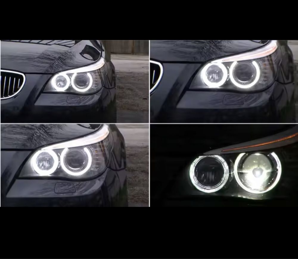 Set 2 LED-uri Marker Angel Eyes BMW E60-E61 2007-2010. H8.LCI. 30W.