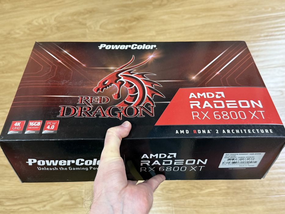 Radeon RX 6800 XT 16Gb Red Dragon видеокарта