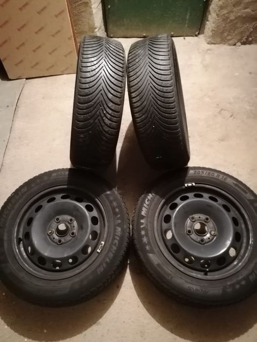 Jante de tabla Audi A3 + cauciucuri de iarna