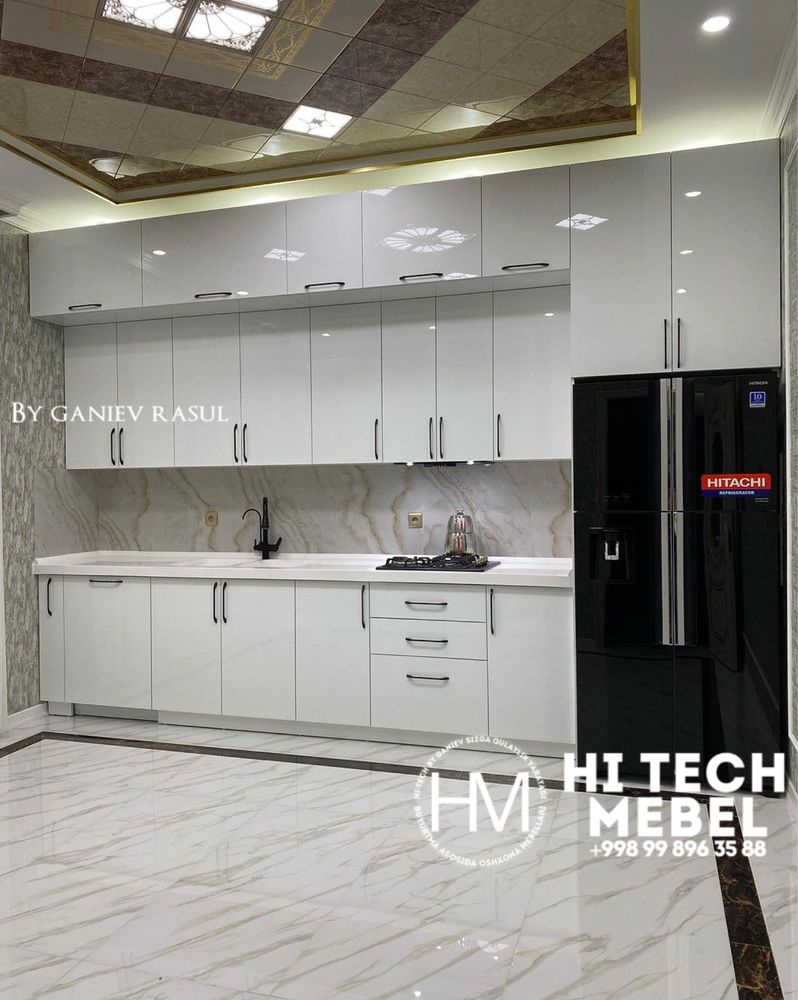 Ошхона мебели Кухонная мебель На заказ Кухня HiTECH