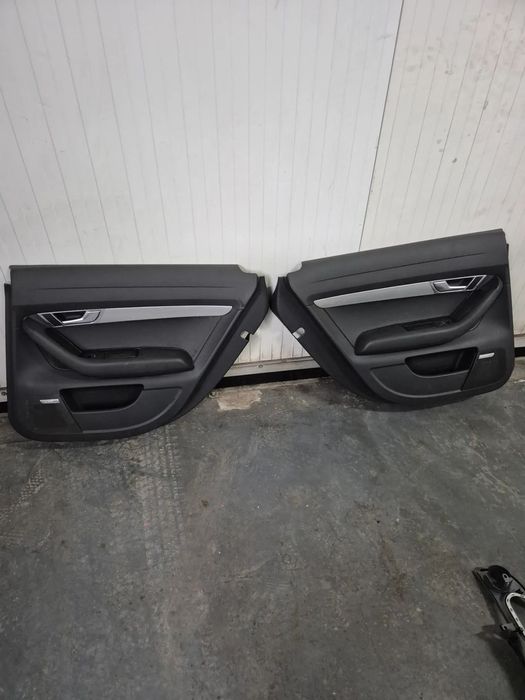 Interior /Tapiterie din piele cu incalzire/Cotiera Audi A6 C6 berlina