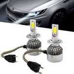 Комплект от 2 Автомобилни LED Крушки 36W 3800L с Вентилатори