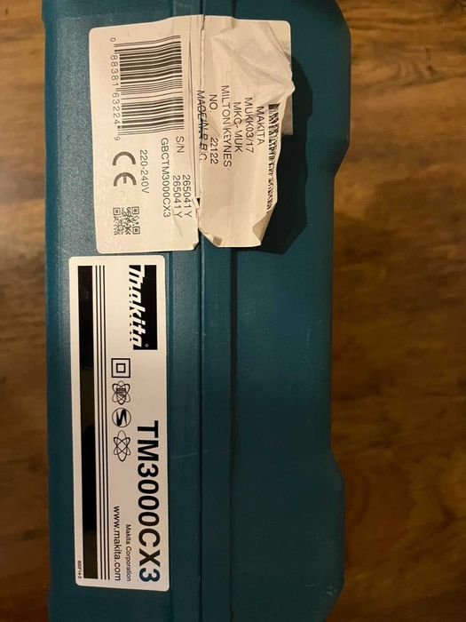 Makita TM3000CX3 320W Мултитул с 62 аксесоара