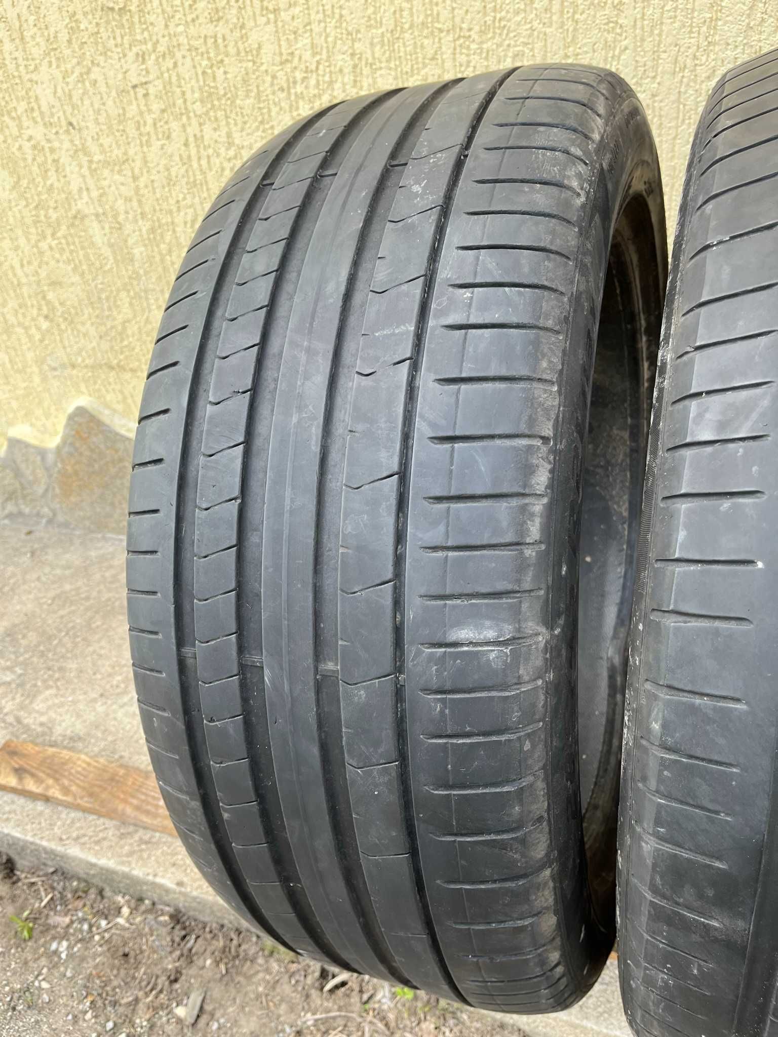 2 бр. летни гуми 285/45/21 Pirelli RSC  DOT 3820 4,5 mm