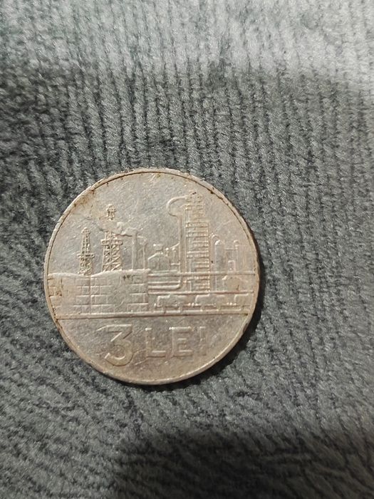 Monedă 3 lei Romania