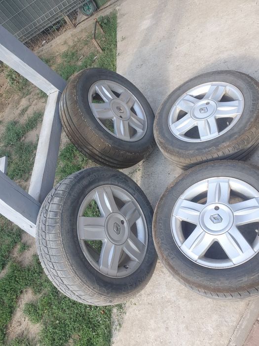 Jante Clio 2 / Dacia logan   R 15+ anvelope  vara Debica 195/65/15