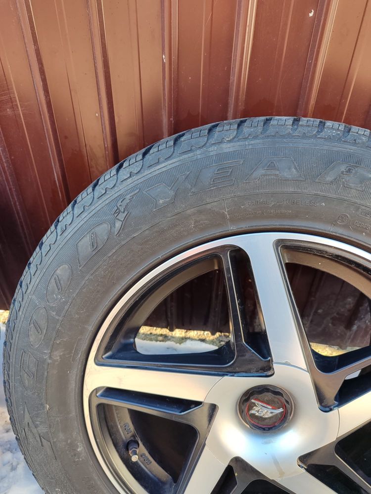 Jante 17 bicolore Mercedes GLC GLA GLB cauciucuri 235 65 17 Goodyear