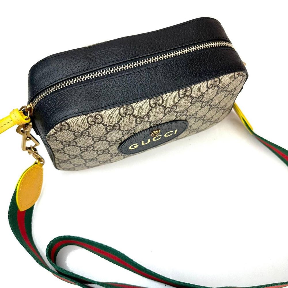 Дамска чанта Gucci Neo Vintage, 100% естествена кожа