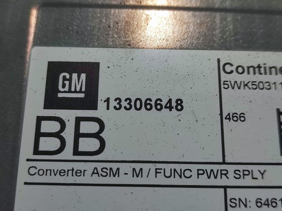 Modul transformator curent 13306648 Opel Astra K [2015 - 2020] 1.6 cd