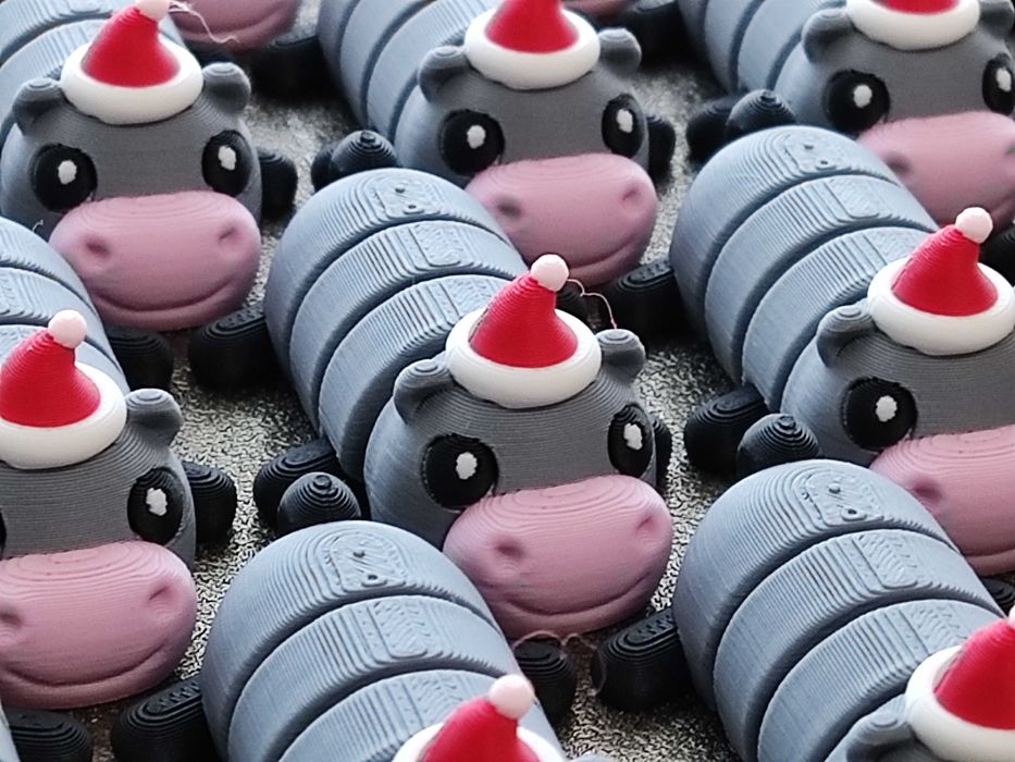 Breloc chei cu animalute articulate, set de 10 buc