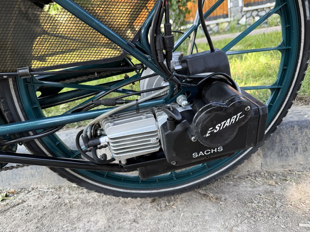 Bicicleta Sasonette Pe benzina ( import germania ) motor sachs