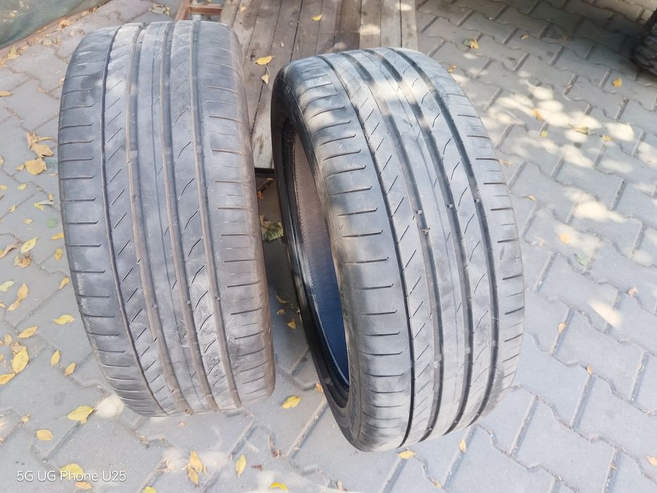 Продавам летни гуми 245/45/19 CONTINENTAL