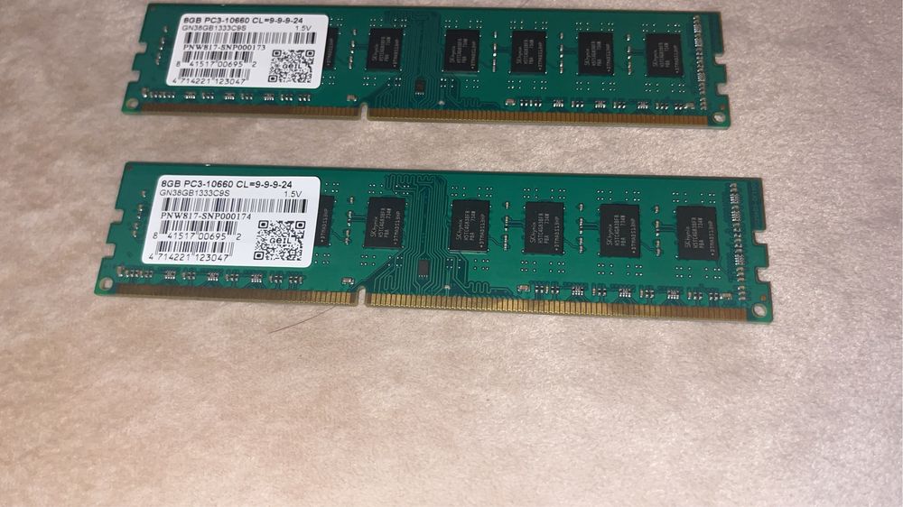 Продам ОЗУ DDR3 1333 8 Gb или обмен на 4 GB