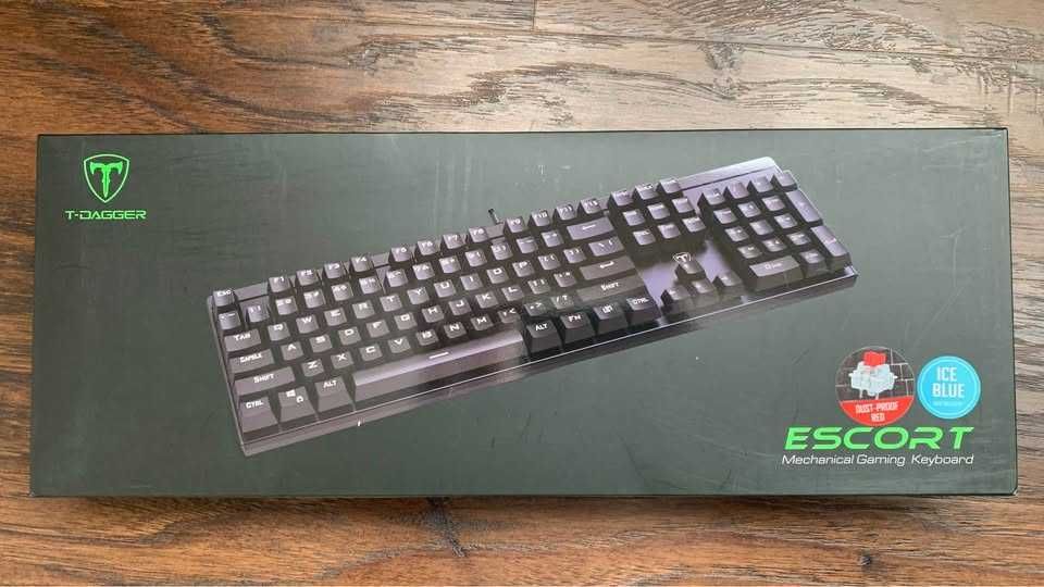 Tastatura mecanica T-Dagger Escort Red Switch