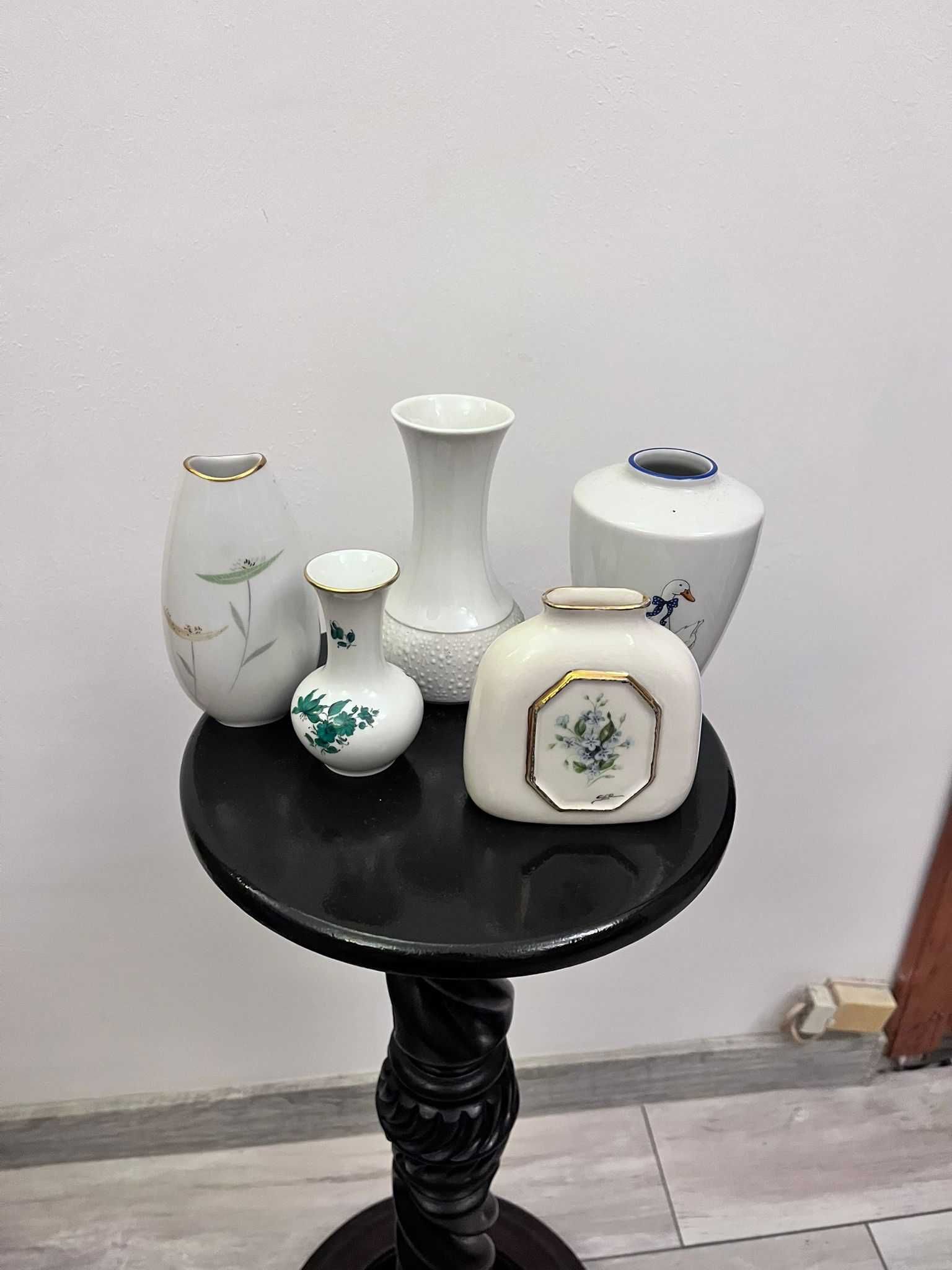 Set 5 piese portelan vechi creatii w germania italia bibelouri bibelou