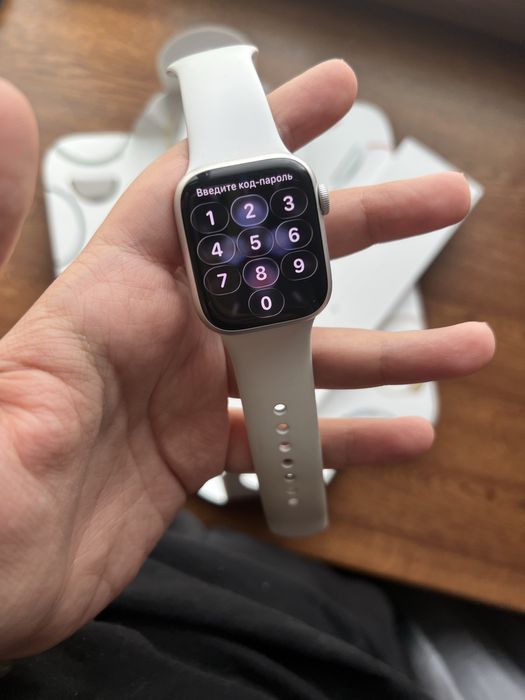 Оригинал Iwatch 8 41 mm silver