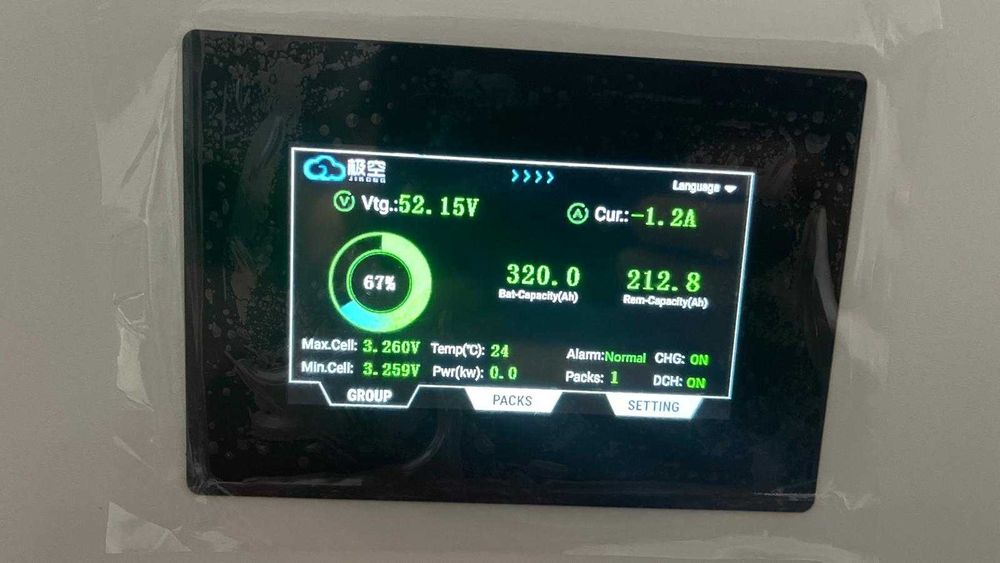 Baterie LifePo4 16 KW 51.2 v