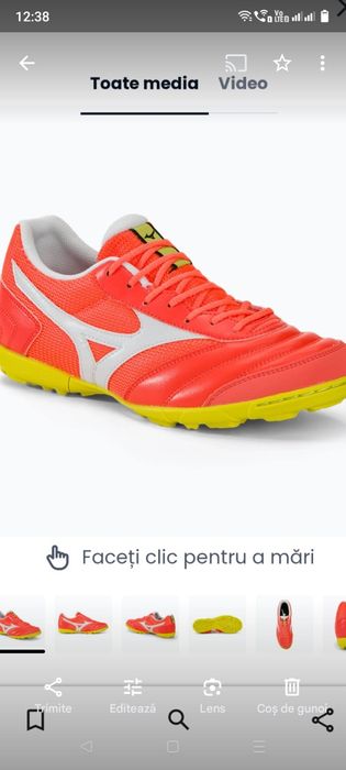 Adidași fotbal turf brand Mizuno.