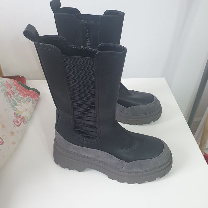 Cizme Catwalk din piele mas 39