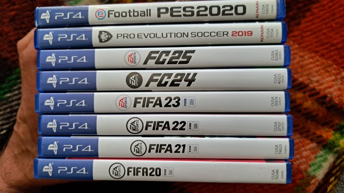 Fifa & Pes колекцийка ps4