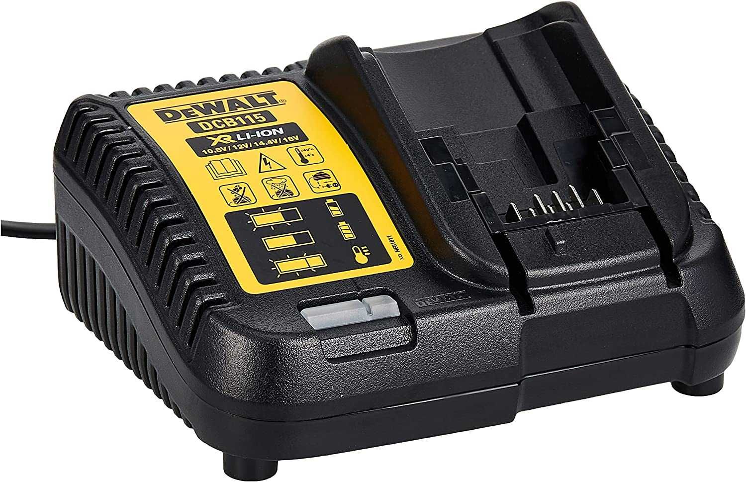 Dewalt Безчетков Ударен Импакт 18V 3 скорости 205Nm Батерия 5Аh Зарядн