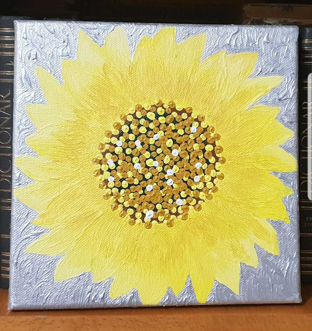 Picturi abstracte - Floarea soarelui