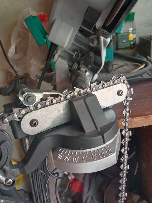 Заточка цепей ..