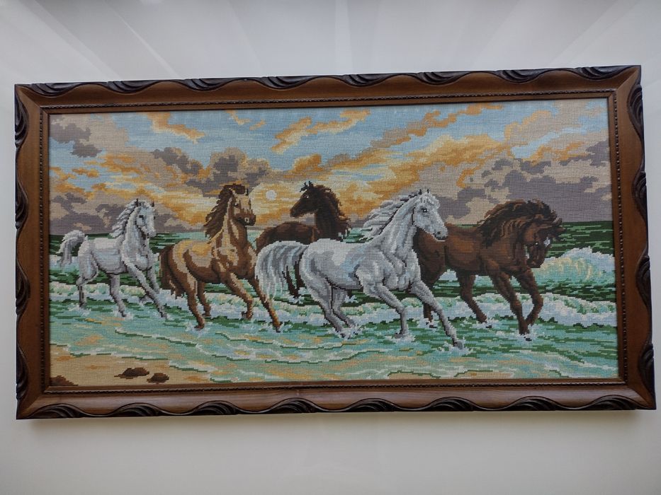Гоблен със коне Голям