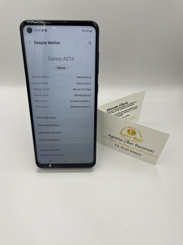 Samsung A21s 32GB/3GB RAM #43729