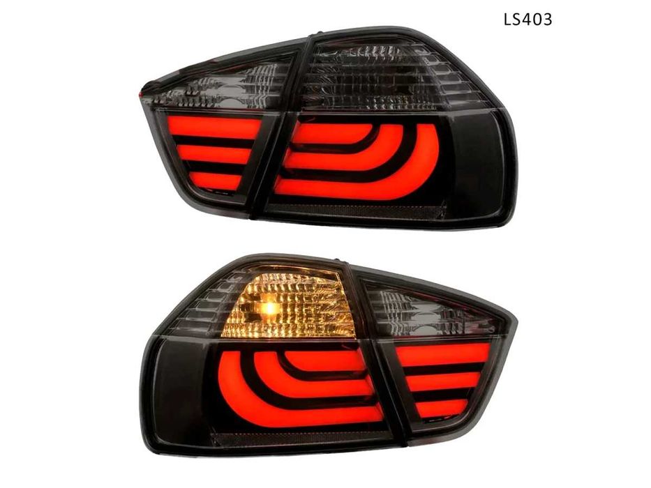 Tuning stopuri LED BMW 3 E90 (2005-2008) cu aspect G