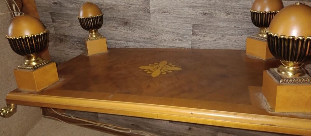 Масивна Холна Маса 14К ЗлатноПокритие