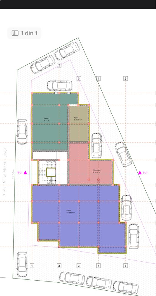 Spatiu comercial 280 mp langa Spitalul judetean. Vad foarte bun