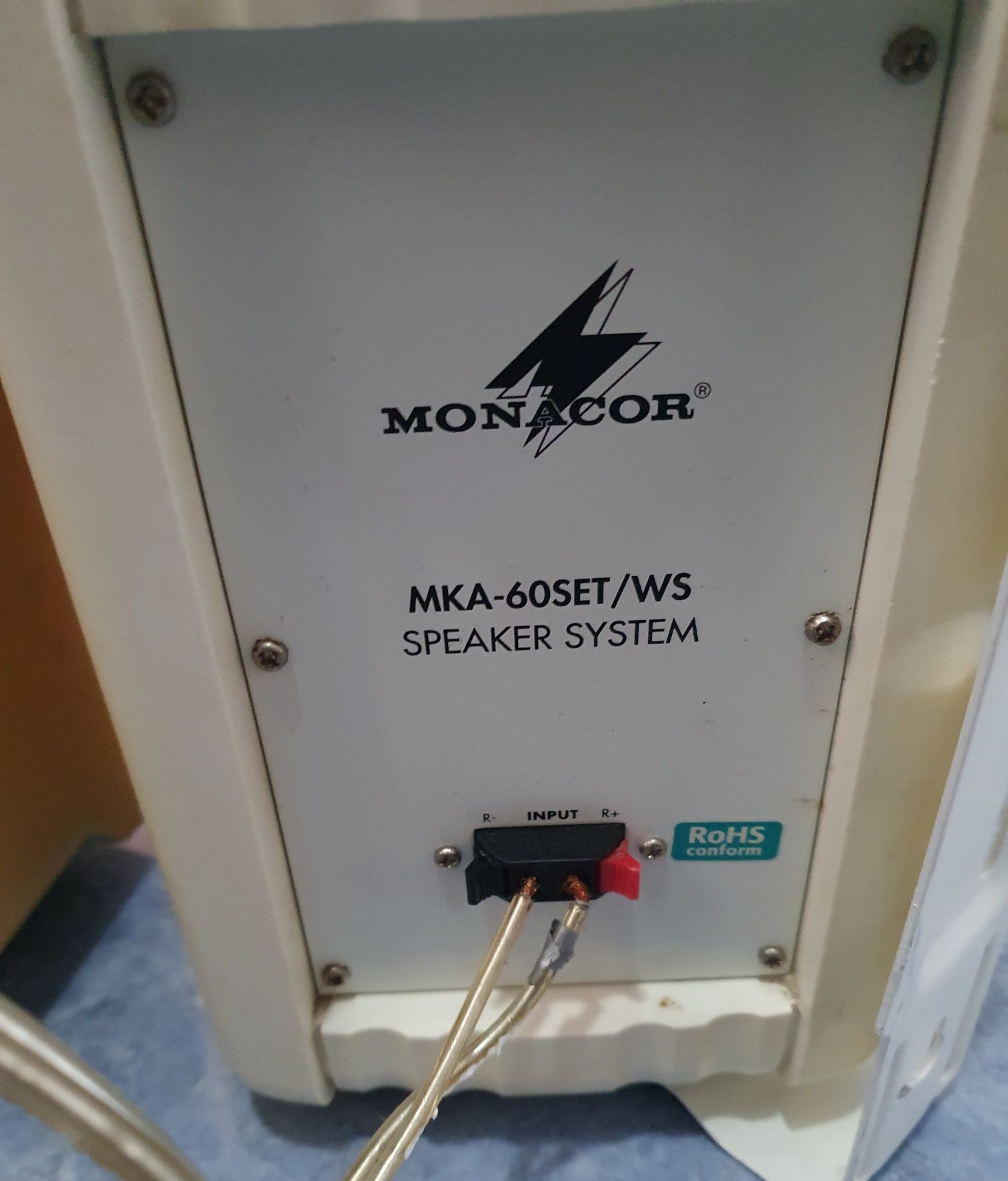 Monacor Mka-60SET/WS Sistem Boxe