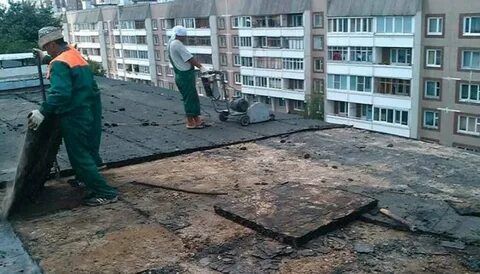 Ремонт кровли устранение протекания