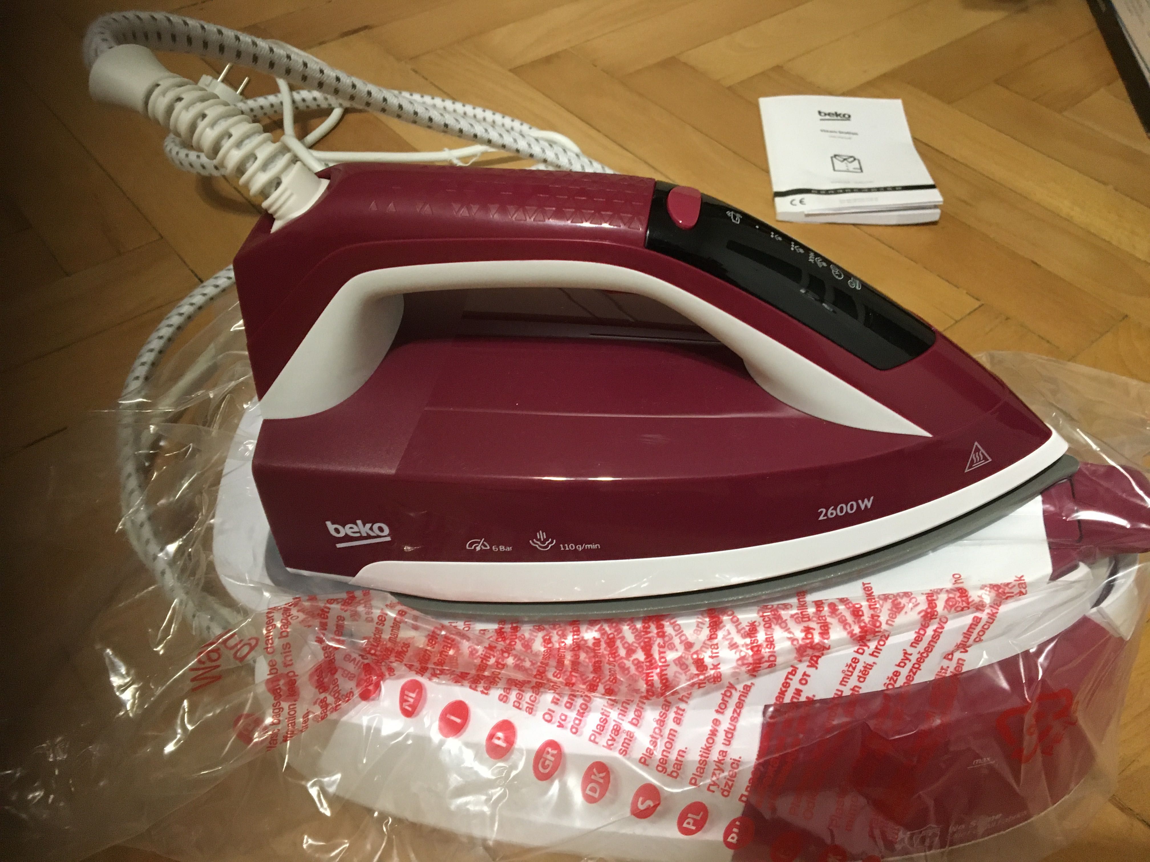 Statie de calcat BEKO SGA6126R, 2600W